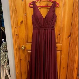 JJ house bridesmaid dress